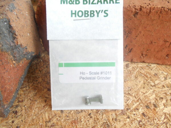 M & B Bizarres HO Scale Cincinnati Pedestal Grinder #1010-Green