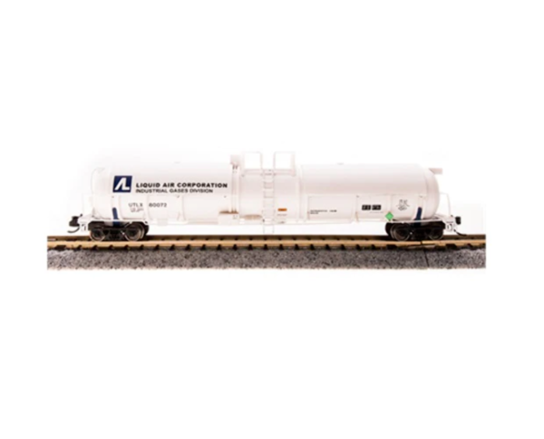 BWL #3725 Broadway Limited N Cryogenic Tank Union Tank Car Liquid Air Corpor 2PK