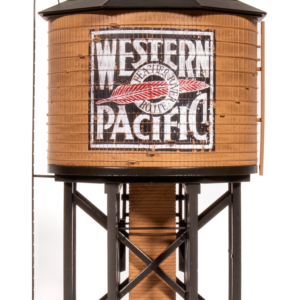 BWL #7925 HO Scale Operating Water Tower W/sd  Western Pacific Weathered