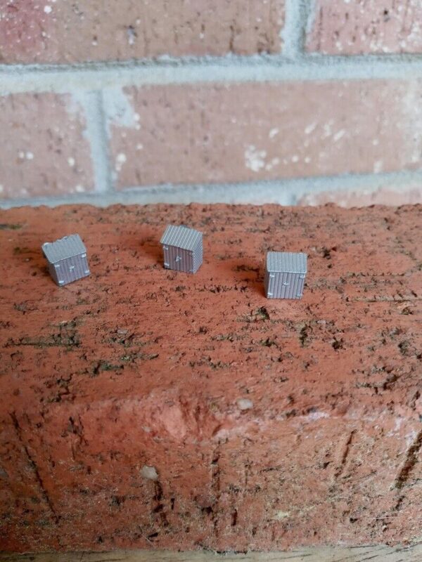 #2013 M&B N Scale Accessories Track Side Utility Building (3 Per Pack) - Image 2