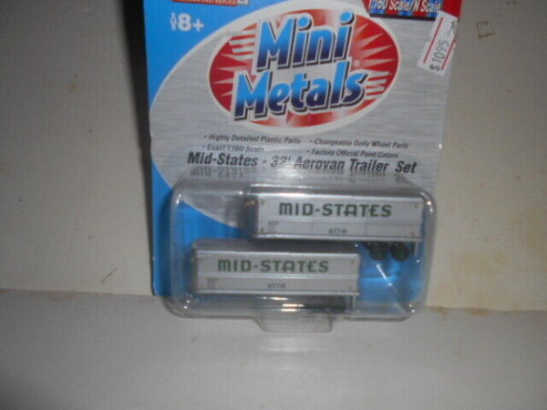 Classic Metal Works Mid-State 32' Aerovan Trailer Set - #51105