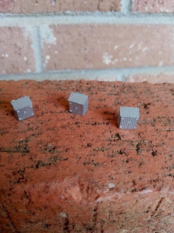 #2013 M&B N Scale Accessories Track Side Utility Building (3 Per Pack) - Image 3