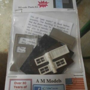 AM Models #128 Wild Willy's Barber Shop Ho Scale