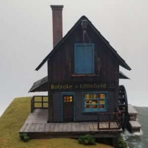 Pete's 3d HO Scale Holyoke & Littlefileld Grist Hill Mill Craftman Kit #0801