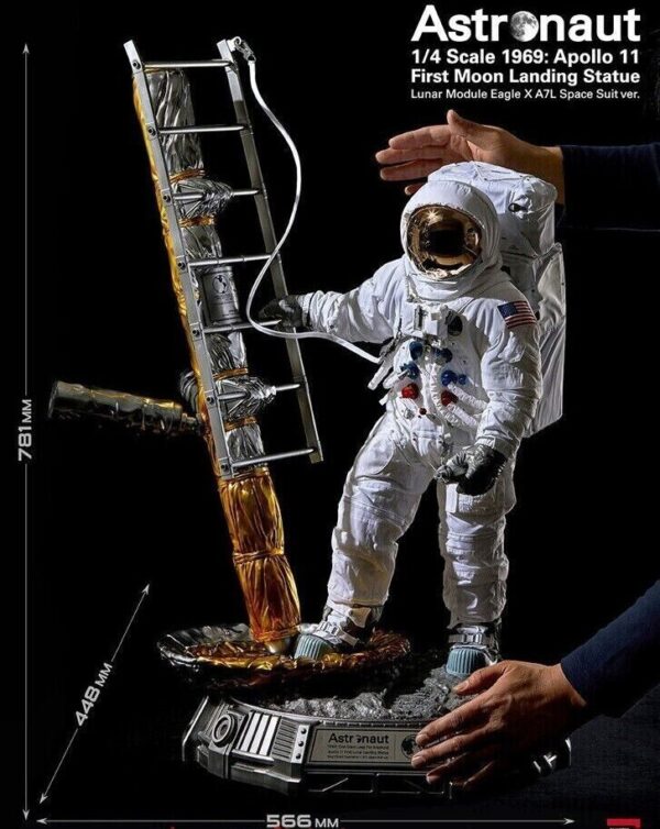 BZW #47946 BLITZWAY Astronaut (Apollo 11: LM-5 A7L NASAver.) 1:40  Figure Statue