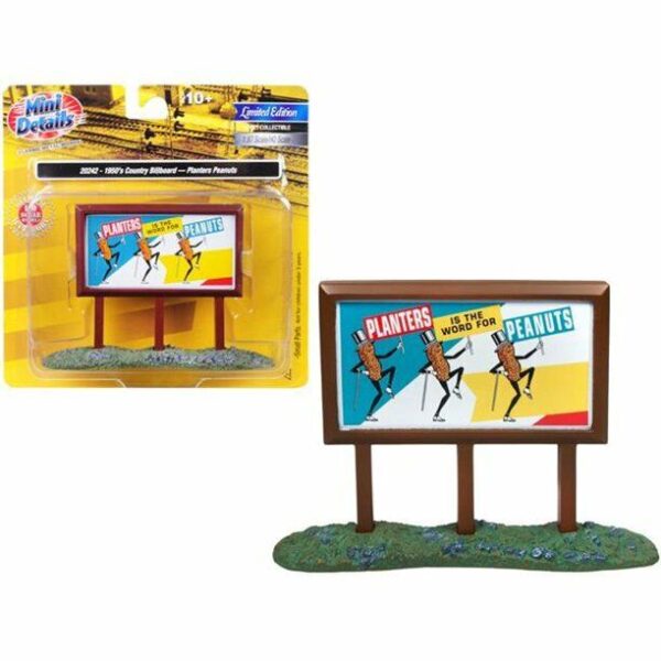 Classic Metal Works #30568 Planters Peanuts Truck/Planters Peanuts Billboard - Image 4