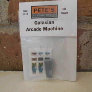 Pete's 3d Printed HO Scale Galaxian Arcade Machine Kit #117