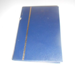Used World wide Stamp Lot Of Older Stamps With Blue Book
