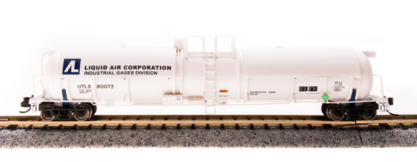 BWL #3724 Broadway Limited N Cryogenic Tank Union Tank Car UTLX Linde 2PK