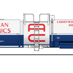 BWL #3824 Broadway Limited N Scale Cryogenic American Cryogenic Tanker Cars (2)