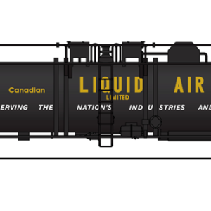 BWL #3825 Broadway Limited N Scale Canadian Liquid Air Cryogenic Tanker Cars (2)