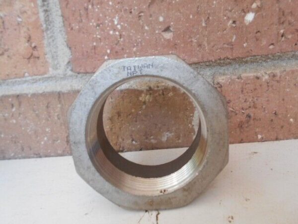 New 2 1/2"X2" Stainless Steel Reducing Bushing 304 SS 21/2x2 2.5x2 inch NPT