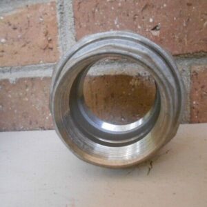 New 2" NPT Threaded Hex Union 304 Stainless Steel 3000 Pipe Fitting