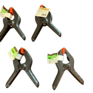 #69291 Lot Of 4 Pittsburgh 1-3/4" Nylon Spring Clamp