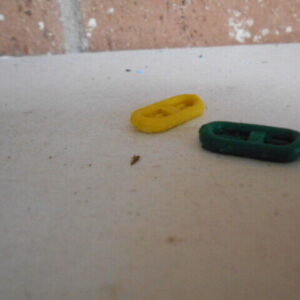 #2029 N Scale Accessories Rubber Raft Boats  (2 Per Pack)
