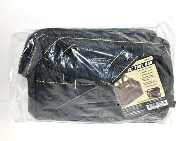 12" Voyager Bag With 21 Pockets 24 LBS. Capacity Grate Train Tool Bag #61467 - Image 3
