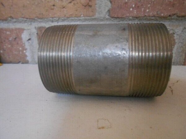 New 2" NPT Threaded Short Nipple Stainless Steel 150 NPT - Image 2