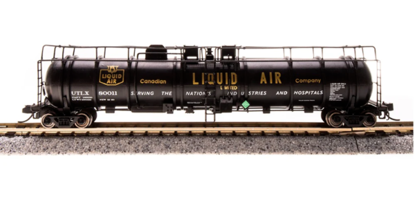 BWL #6315 Broadway Limited HO Canadian Liquid Air Cryogenic Tank Car (Pack of 2)