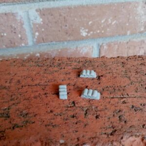 #2018 N Scale Accessories Detailed Sand Bags (3 Per Pack)