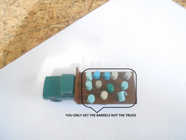 M&B Customized Mix Color Barrels N Scale #10000