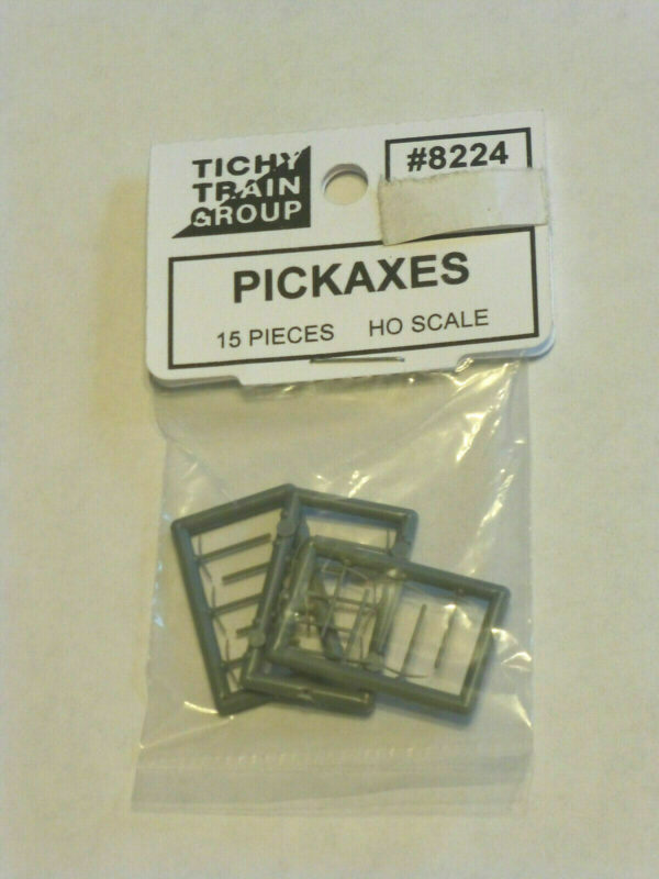 Tichy Train Group Pickaxes 15 Pieces Gray #8224