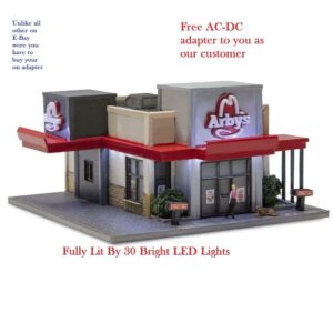 Menarnds #279-6916 HO Scale Arby's Restaurant