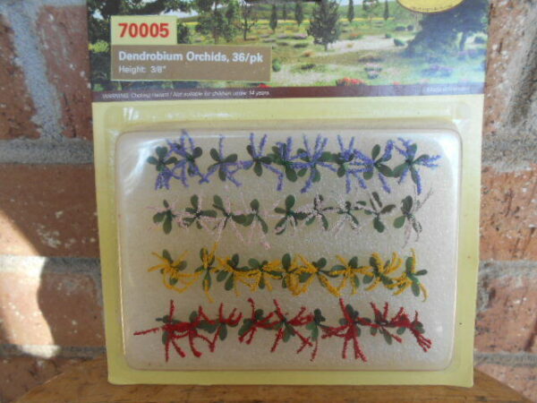 MP Scenery Products Item  #70005 HO Scale Dendrobium Orchids 3/8" Height 36/pk - Image 2