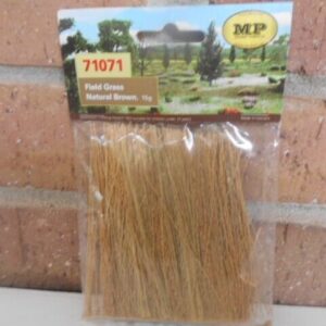 MP Scenery Products Item  #71071 Ho Scale Field Grass Natural Brown