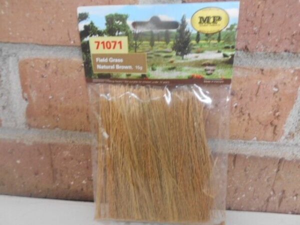 MP Scenery Products Item  #71071 Ho Scale Field Grass Natural Brown