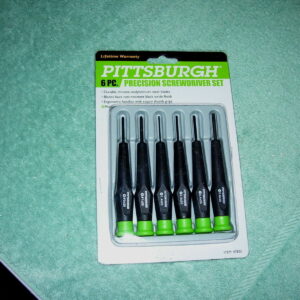 All Scale Pittsburgh Mini Precision Screwdriver Set Of 6 Pieces #47823