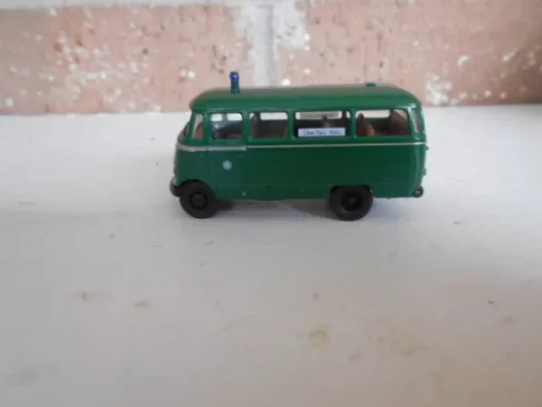 Brekina HO Scale Polizei Van Green #3616 - Image 6