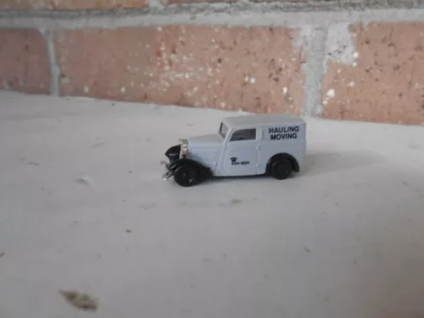 Brekina HO Scale DKW F-7 Delivery Van Gray {Hauling Moving} #0001306 - Image 6