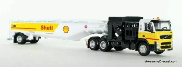 Iconic Replica 1:87 Volvo FM500 w/ Aviation Fueling Tanker: Shell Aviation #0108 - Image 6