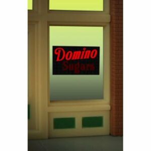 Miller Engineering #9020 - Animated Window Domino Suger - HO or N Scale