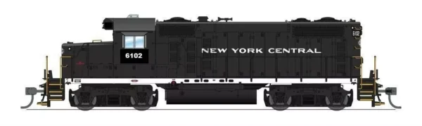 BWL #4274 Broadway Limited HO EMD GP20, NYC 6102 Blk & Wht Paragon4 Sound/DC/DCC