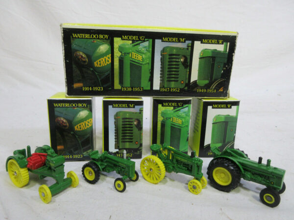 1988 John Deere historical 4 pc toy set 5523-IHEO