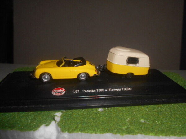 Model Power Porsche 356-B With Caravan #96957