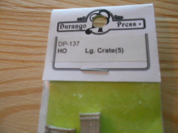 HO Scale Accessories Durango Press Large Ceate #DP-137 - Image 2