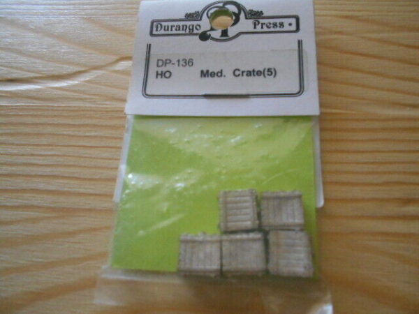 HO Scale Accessories Durango Press Medium Ceate #DP-136