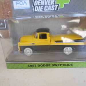 Menard O Scale  #279-9245 --1957 Dodge Sweptside Yellow & Black