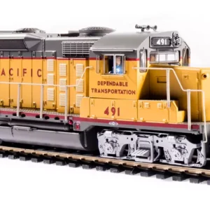 BWL #4279 Broadway Limited HO EMD GP20 UP 491 Yellow & Gray Paragon4 Sound/DC/DC