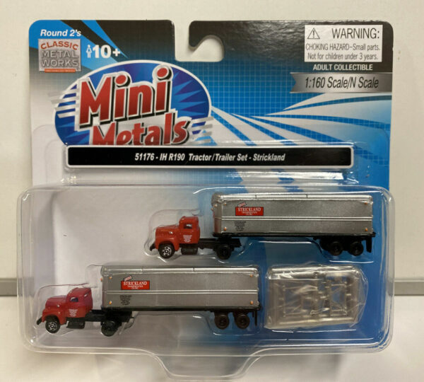 Classic Metal Works #51176 IH R-190 Tractor/Trailer Set, Strickland - Image 2