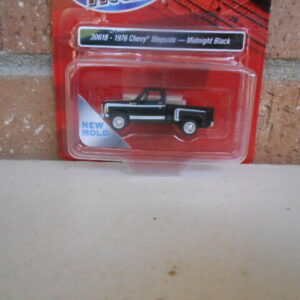 CLASSIC METAL WORKS 1976 Chevy Stepside Truck Midnight Black #30618