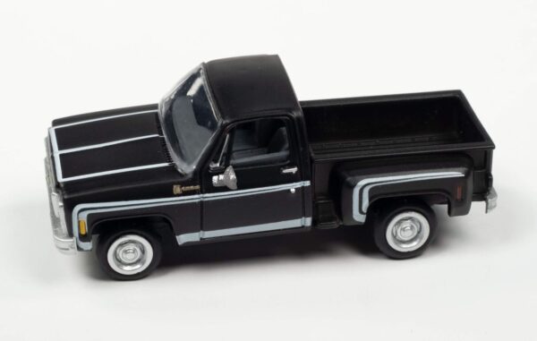 CLASSIC METAL WORKS 1976 Chevy Stepside Truck Midnight Black #30618 - Image 5