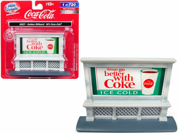 Classic Metal Works HO Scale #20237 Coca-Cola Billboard - Image 3