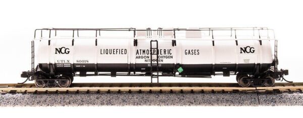 BWL #6317 Broadway Limited HO NCG Cryogenic Tank Car (Pack of 2)