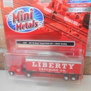 Classic Metal Works HO/187 #31204-1941-46 Chevrolet Truck & Trailer Set Liberty