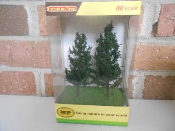 MP Scenery Products Item  #70531 HO Scale Premiun Spruce Trees 5" to 5.5"