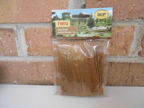 MP Scenery Products Item  #71072 Ho Scale Field Grass Golden Brown