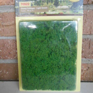 MP Scenery Products item #70922 HO Scale Clump Foliages Light Green Coarse